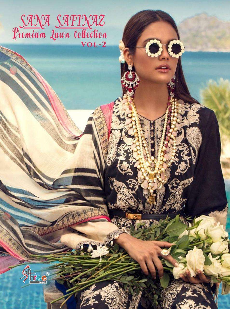 SANA SAFINAZ PREMIUM LAWN COLLECTION VOL 2